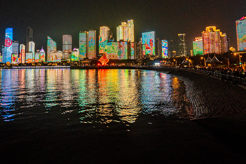 青岛景点实拍·青岛景区图片   (74)｜五四广场奥帆中心夜景攻略?免费景点交通
